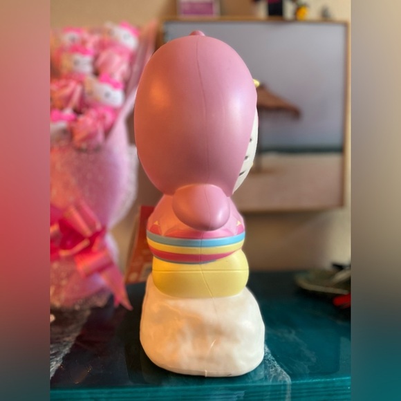 Hello Kitty SanrioEaster🌸 Hello Kitty Limited Edition Blow Mold🌸NWT - Picture 7 of 8